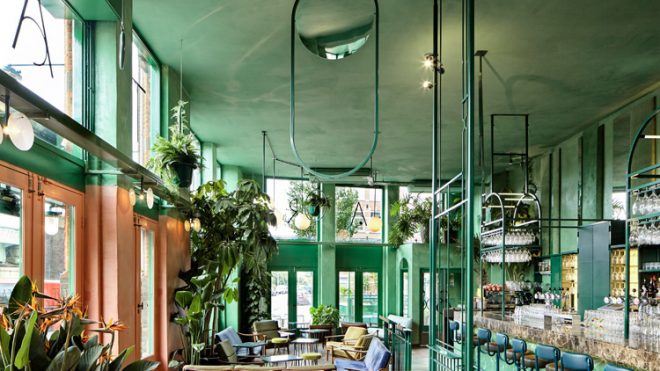 Bar Botanique - kiedy zieleń miesza się z zielenią :)